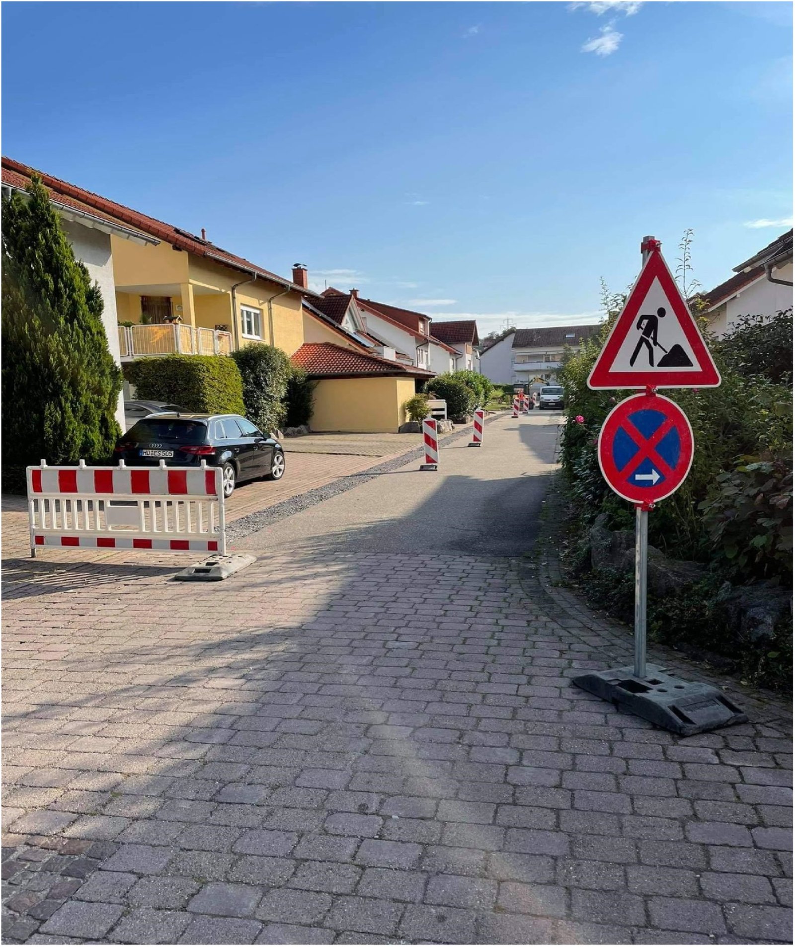 Verkehrssicherung – Baustelle